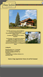 Mobile Screenshot of haus-seefeld.at